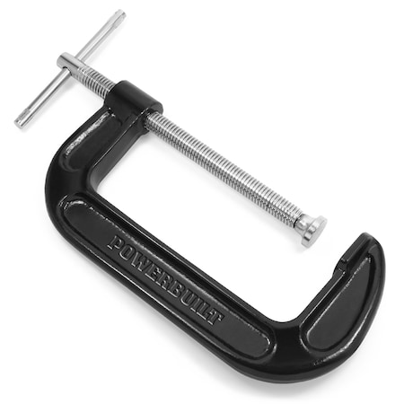 Powerbuilt 6" C-Clamp, Malleable Iron 648641